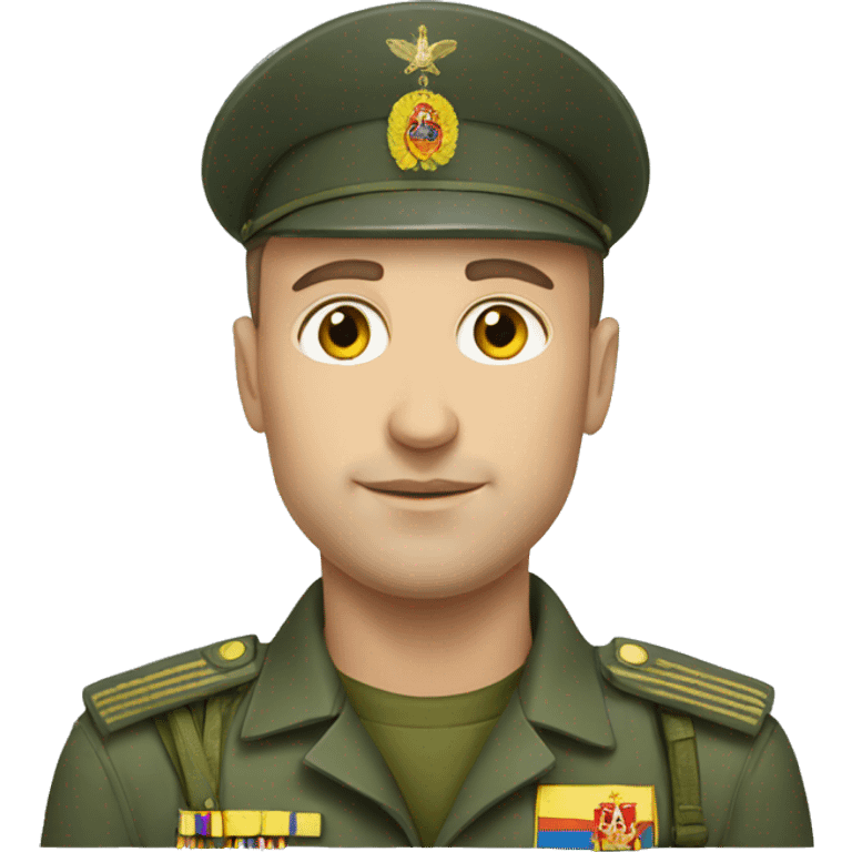 Ukrainian military man emoji