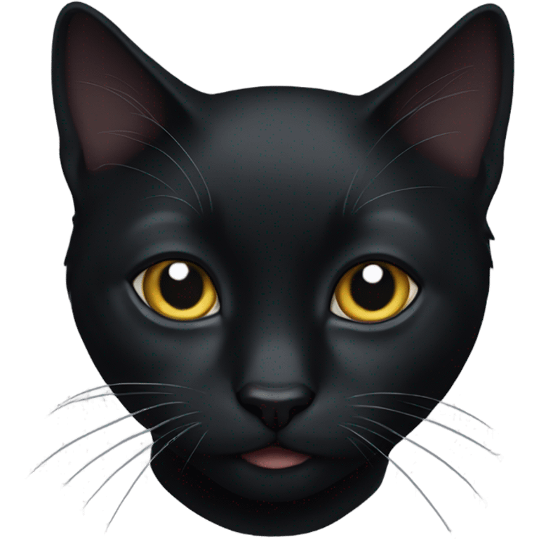 Black cat  emoji