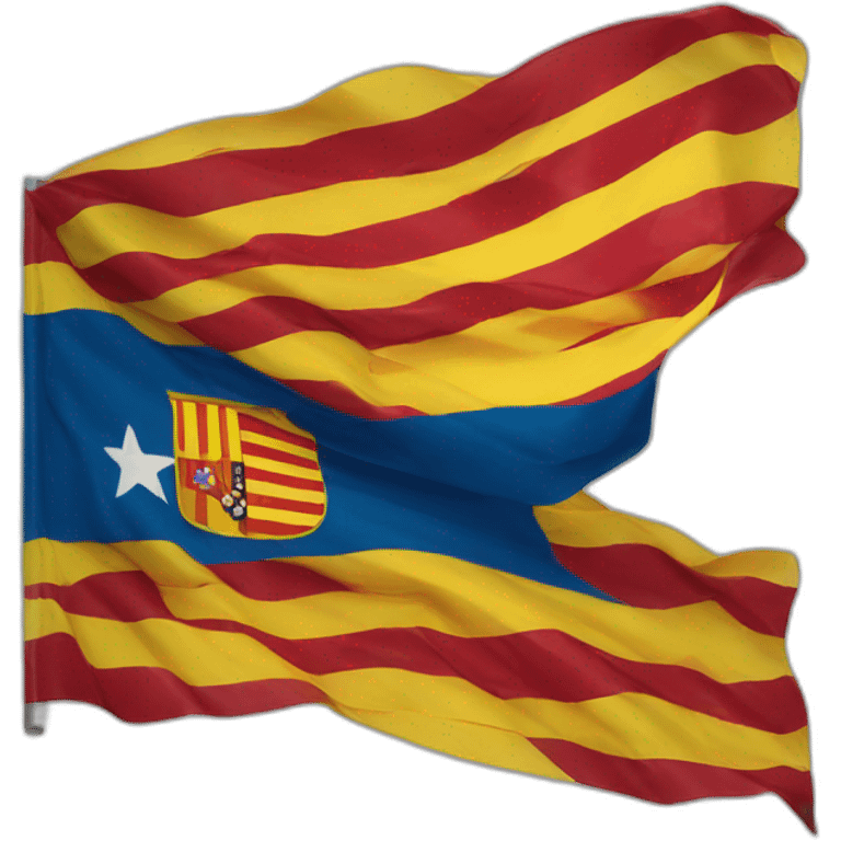 Catalan-flag emoji