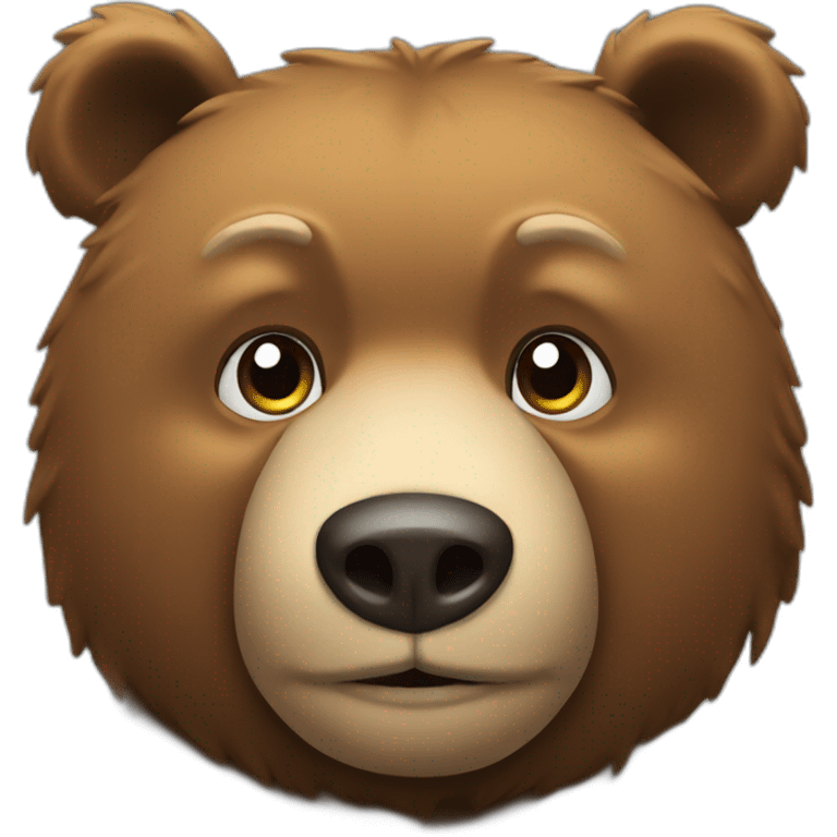 Big bear emoji