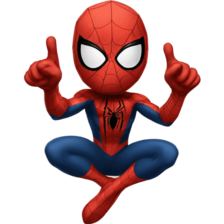 pointing spiderman meme emoji