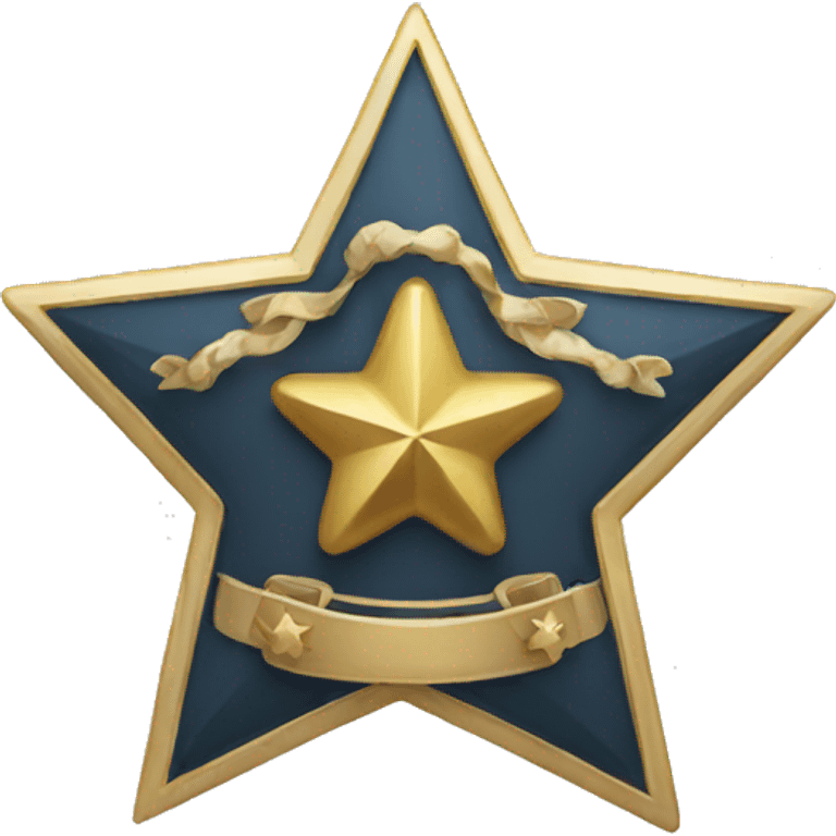 star marshal insignia emoji