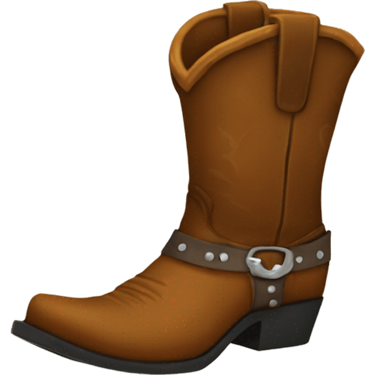 Cowboy boot emoji