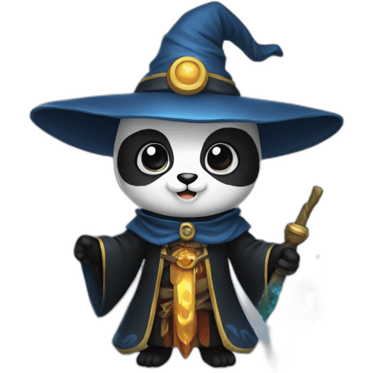 panda wizard emoji