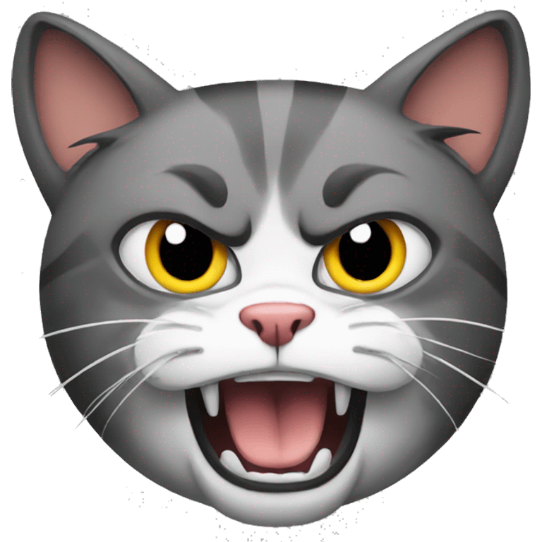 Angry cat emoji