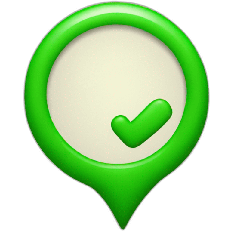 Whatsapp Green tick emoji