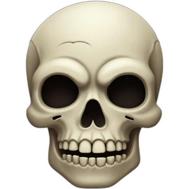 halloween skull emoji