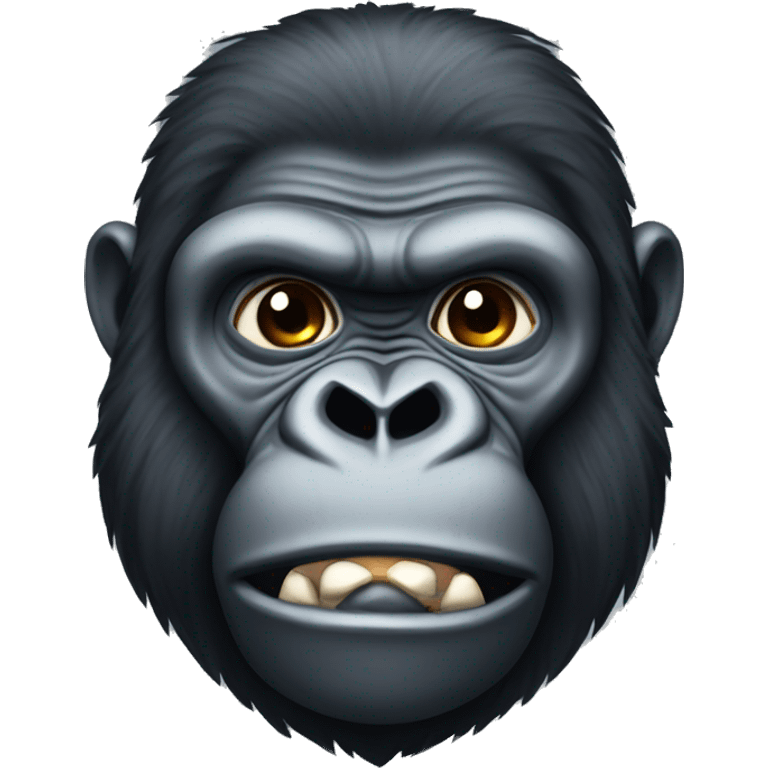 Gorilla with bow on head  emoji