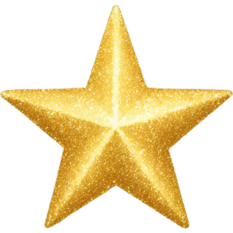 gold sparkle star emoji