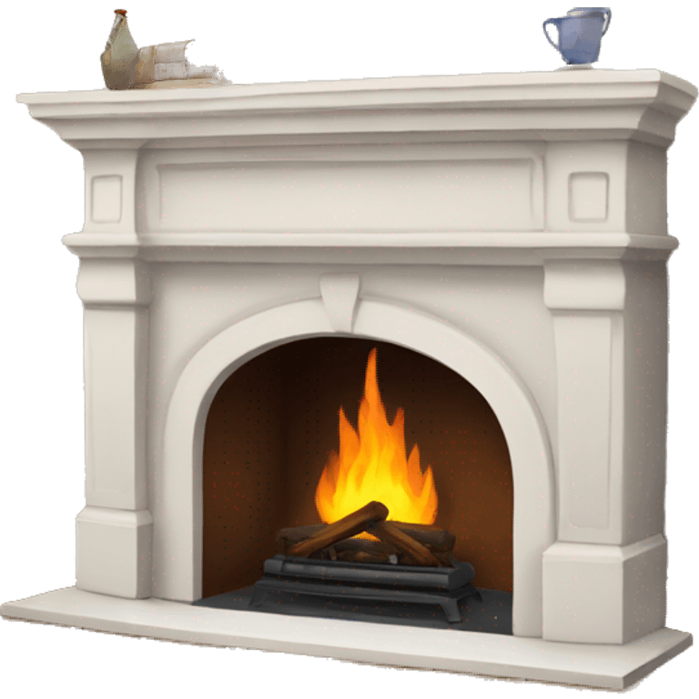 fireplace mantle emoji