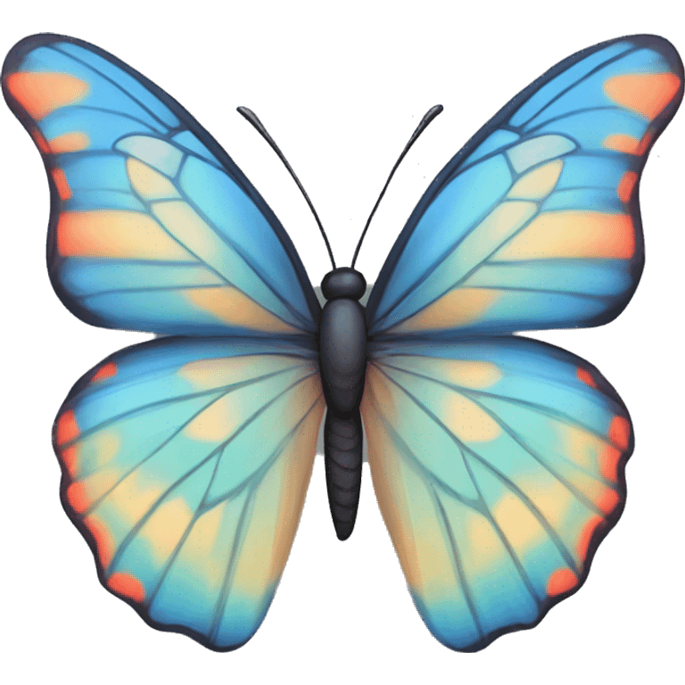 Aetetic butterfly emoji