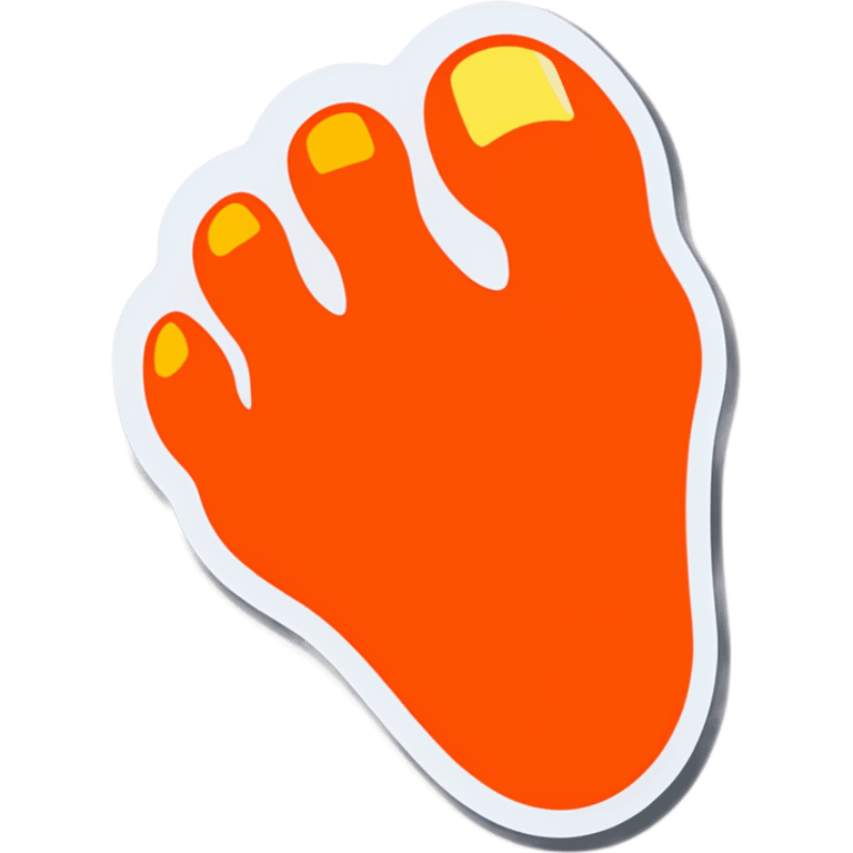 Toe emoji