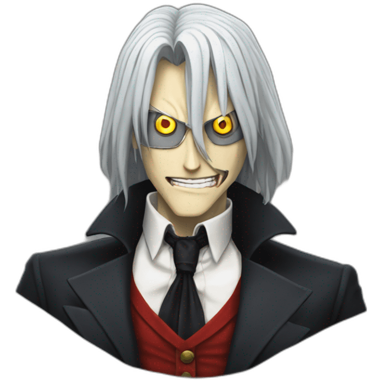 Alucard from "Hellsing" emoji