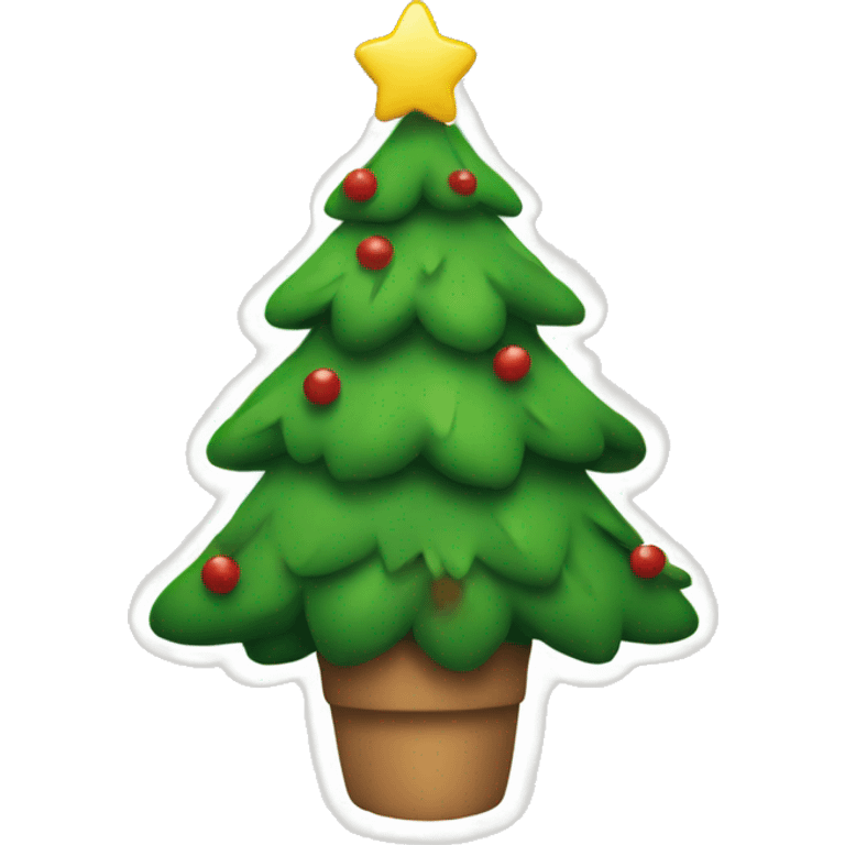 Christmas tree brunch emoji