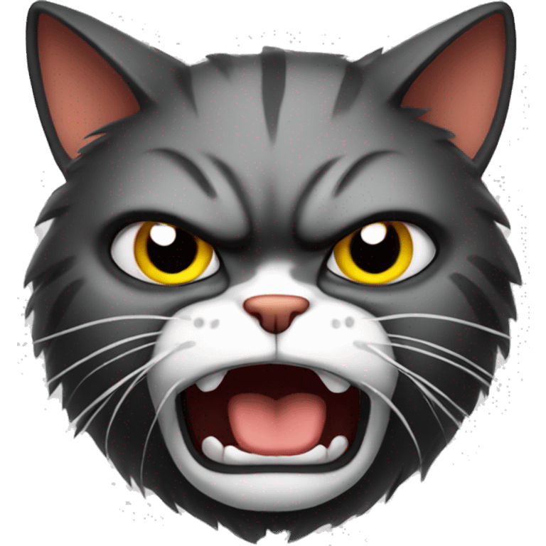 Angry cat emoji