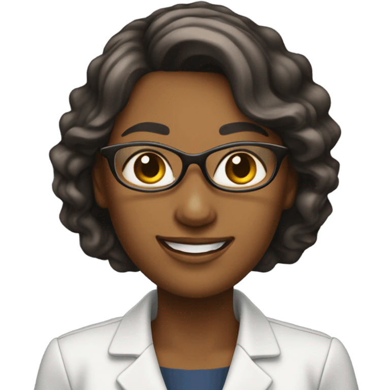 Social worker female emoji