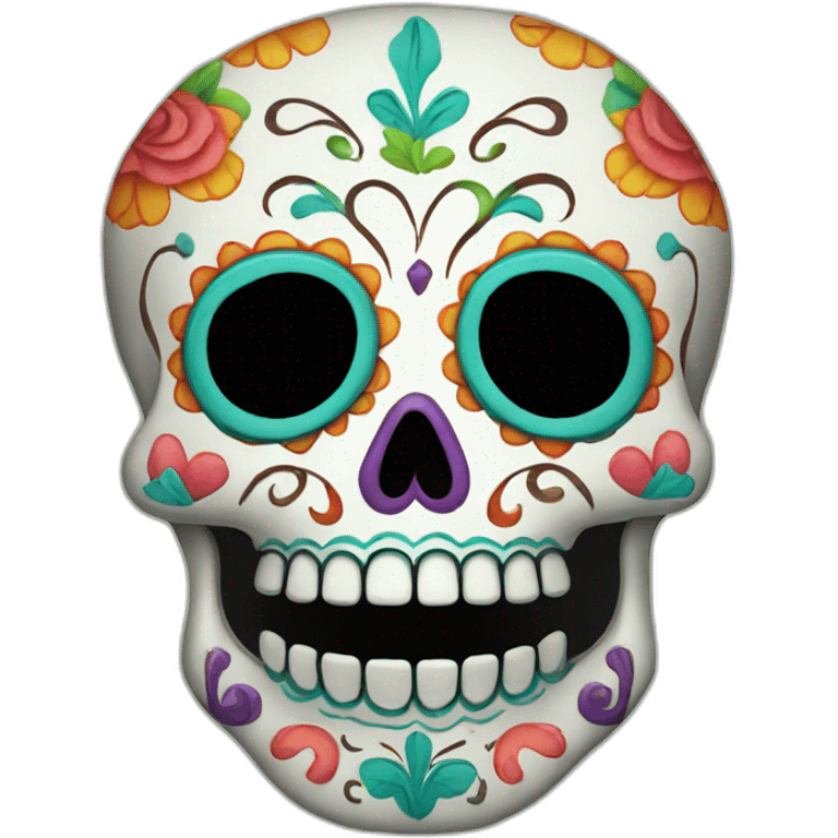 sugar skull emoji