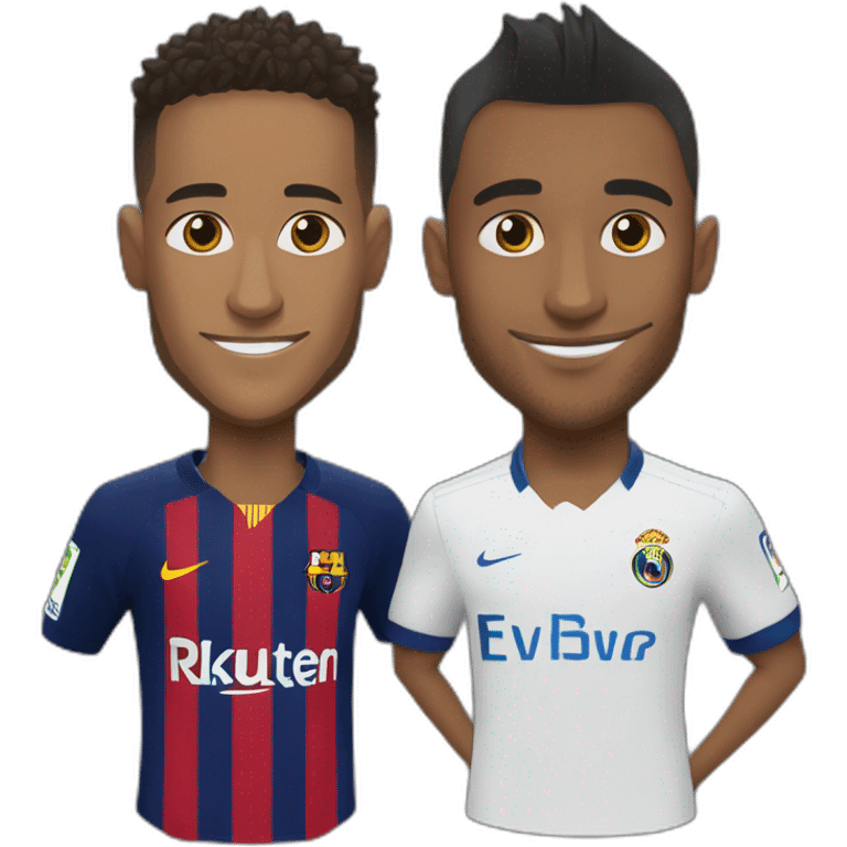 Neymar jr et vini emoji