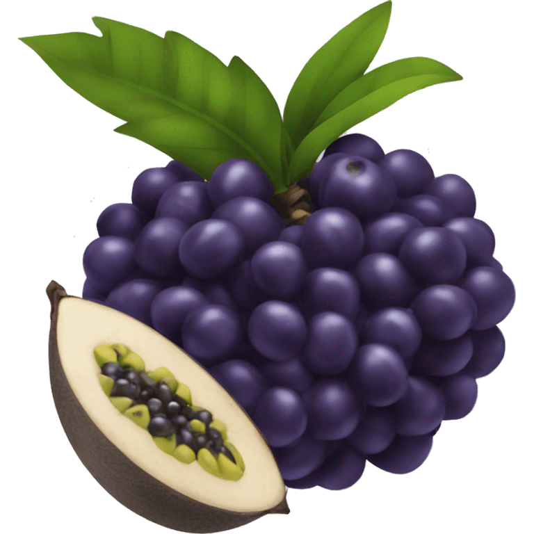 açaí fruta emoji