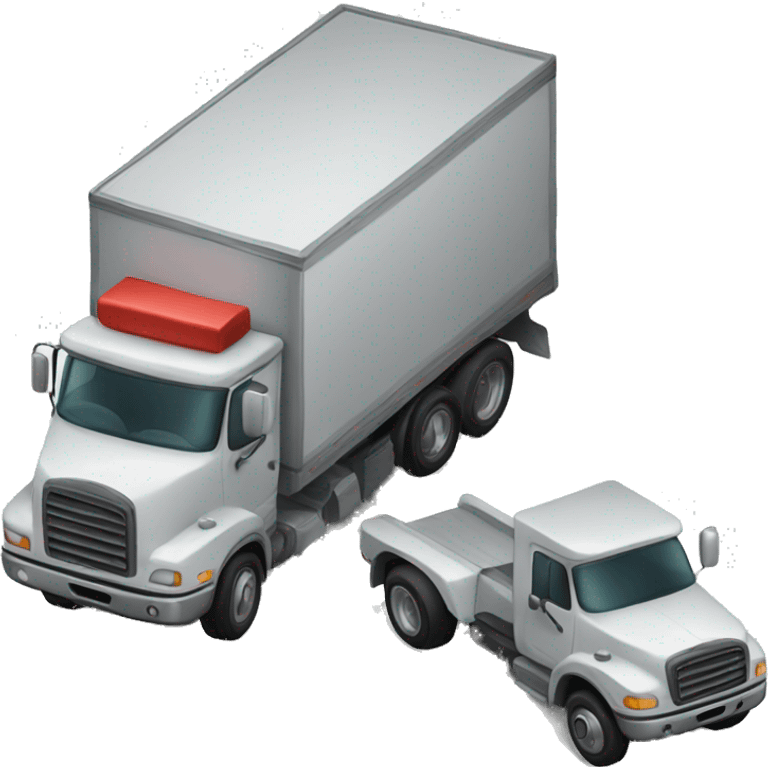 Truck and Trailer emoji