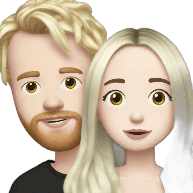 billie Eilish and finneas emoji