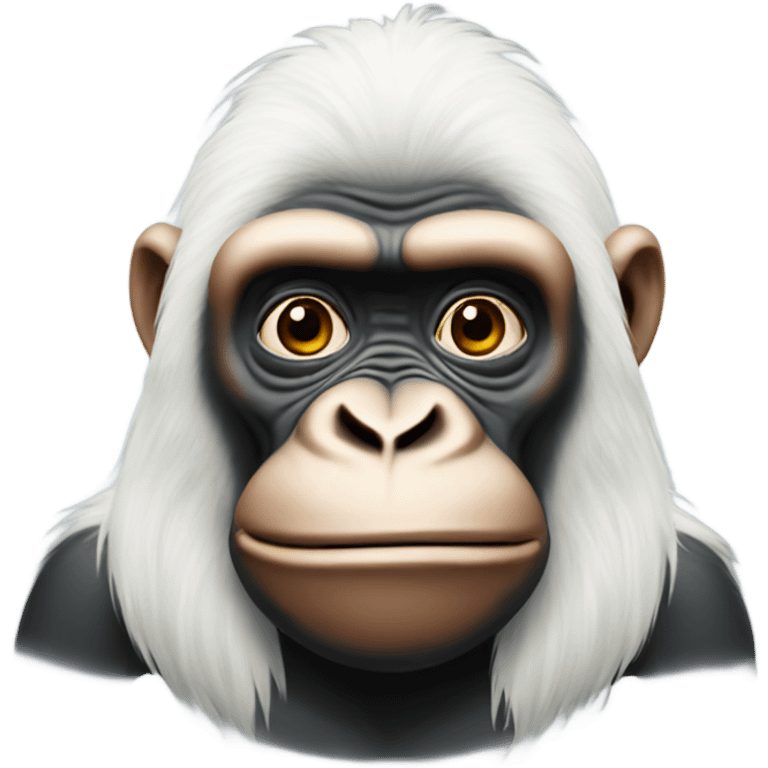 gorila albino emoji