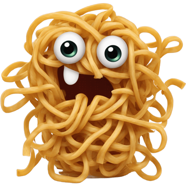  naughty Noodle monster  emoji