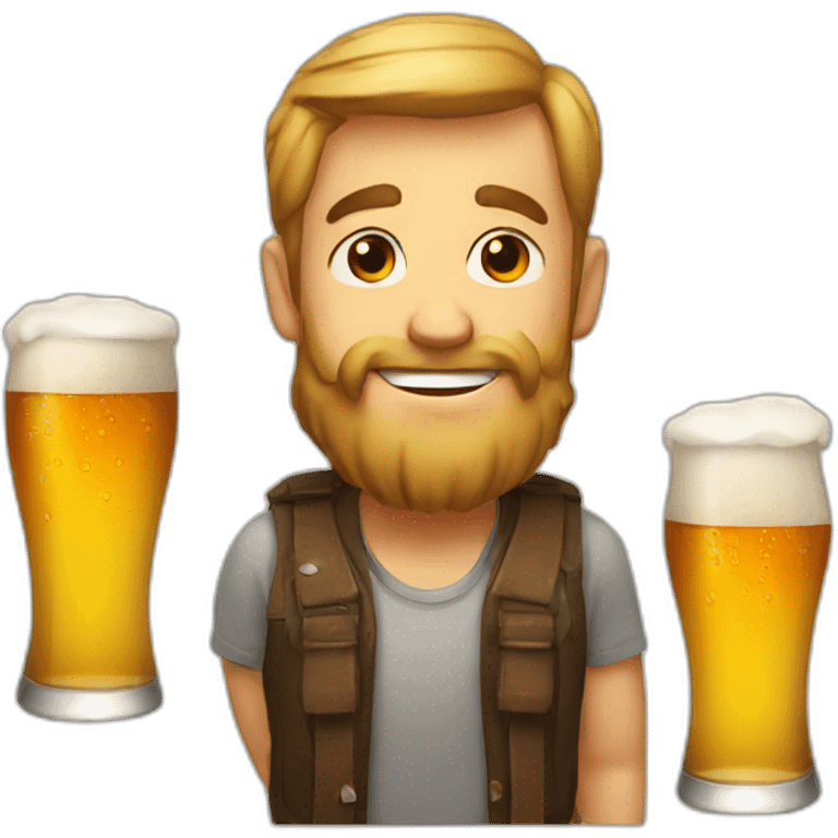 Beer without foam emoji