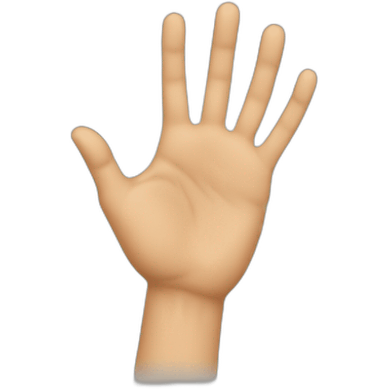 Domain expansion hand sign emoji