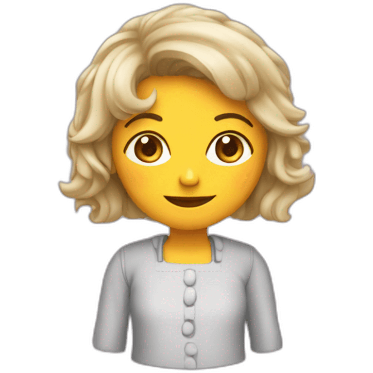 Maman qui tape avec claquettes emoji