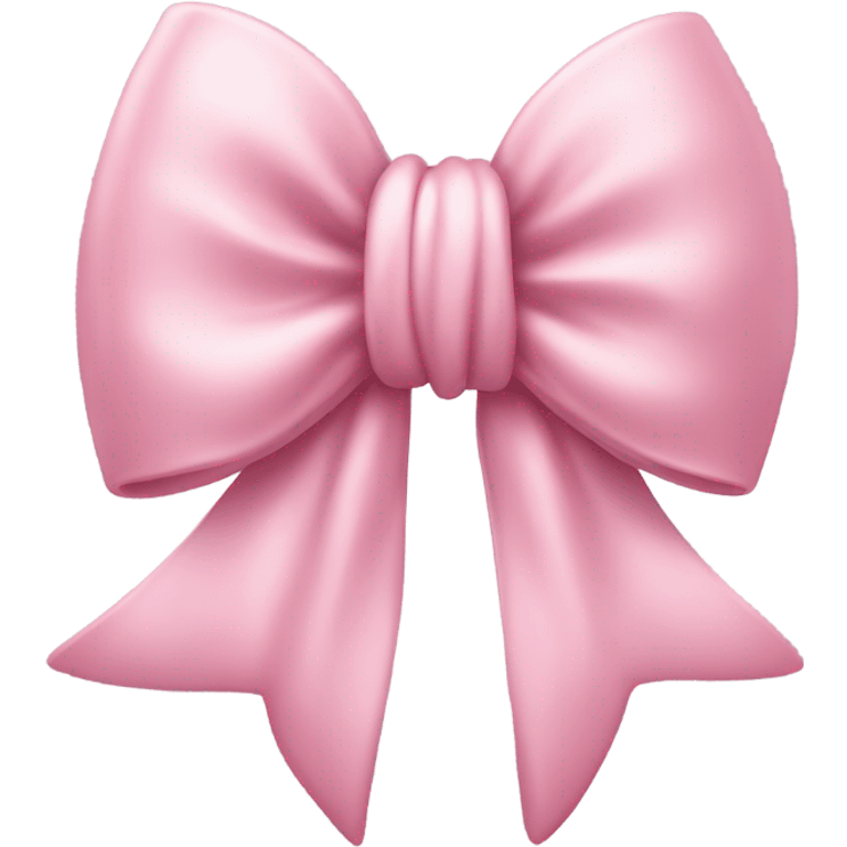 light pink aesthetic bow emoji