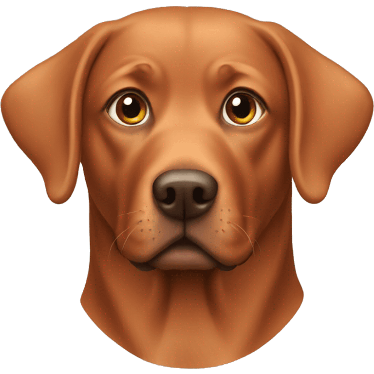 red labrador emoji