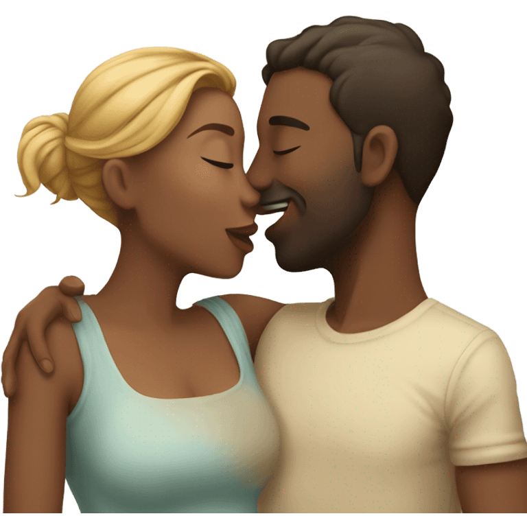 couple kissing  emoji