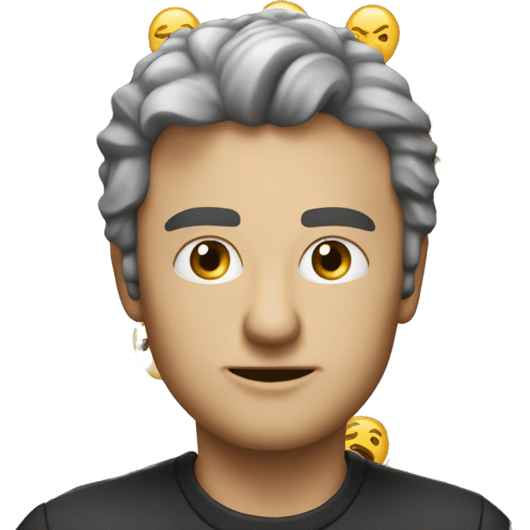 Emoji mord la lèvre  emoji