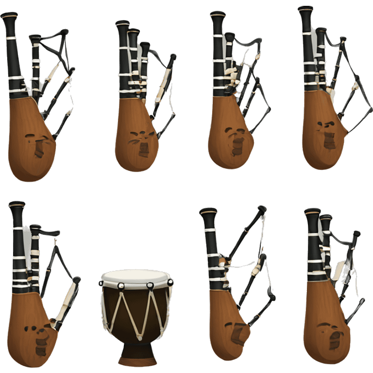 Estonian bagpipes emoji