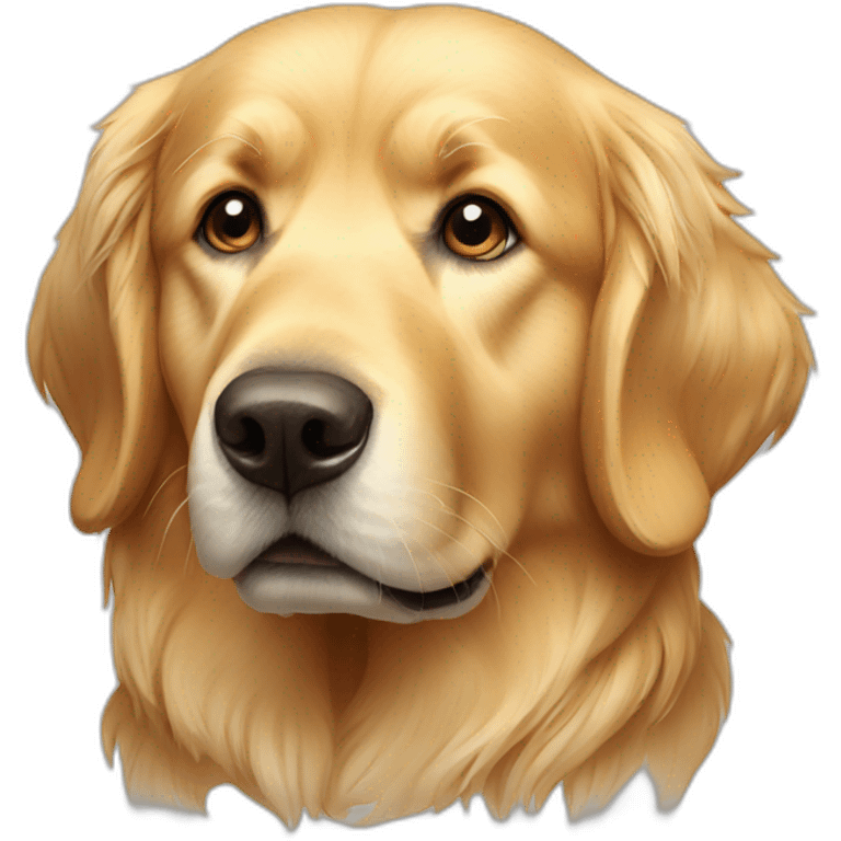 old golden retriever emoji