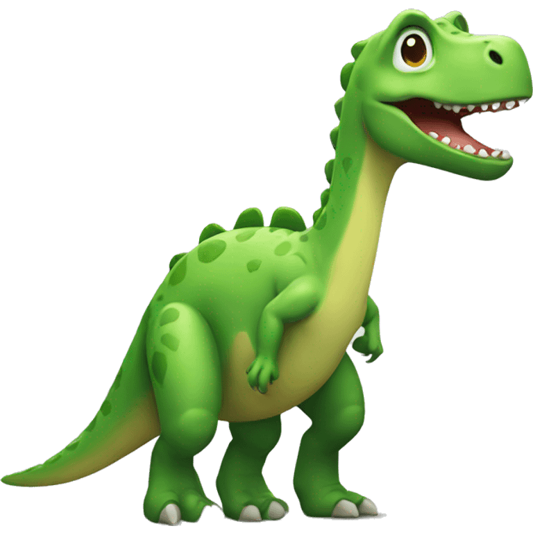 green dinosaur emoji