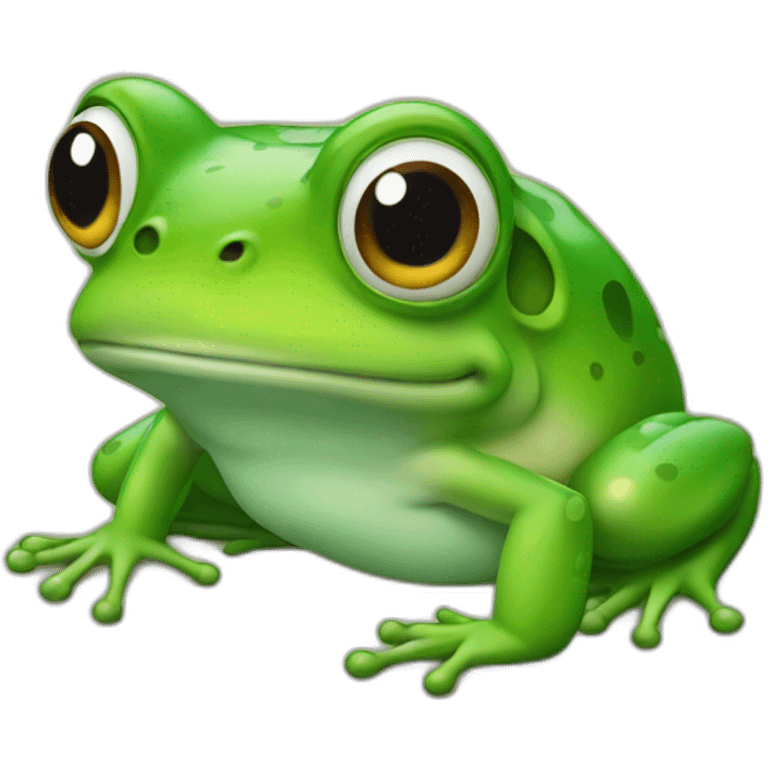 frog in square emoji