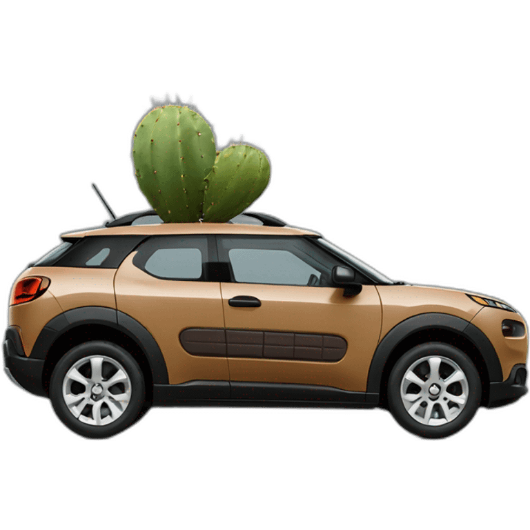 Brown c4 cactus emoji