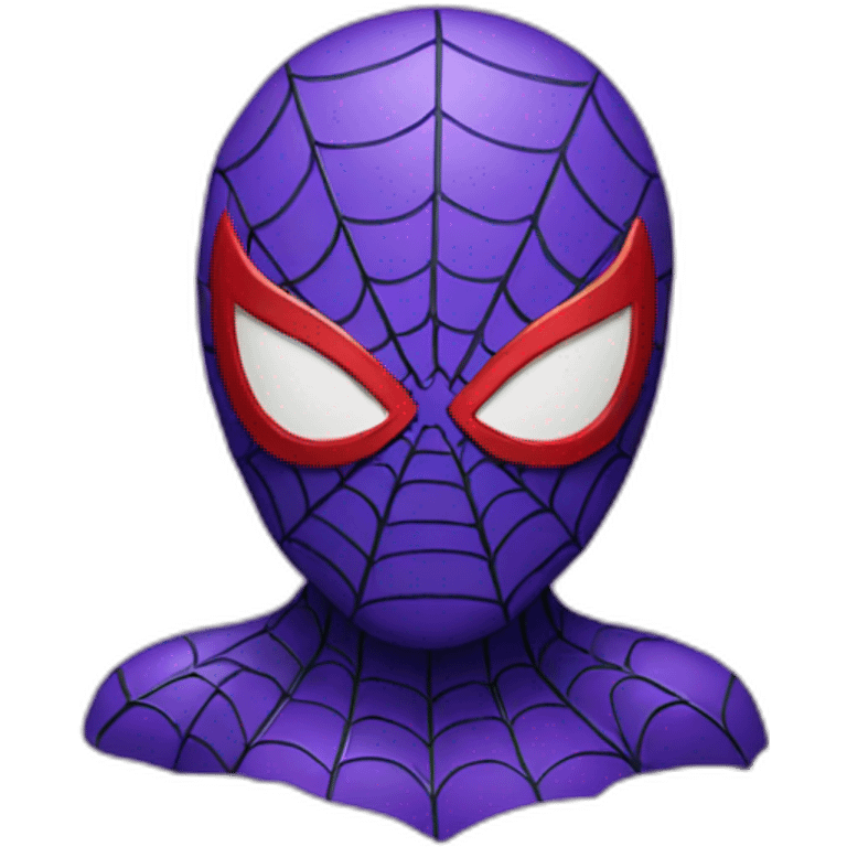 Spider man puple  emoji