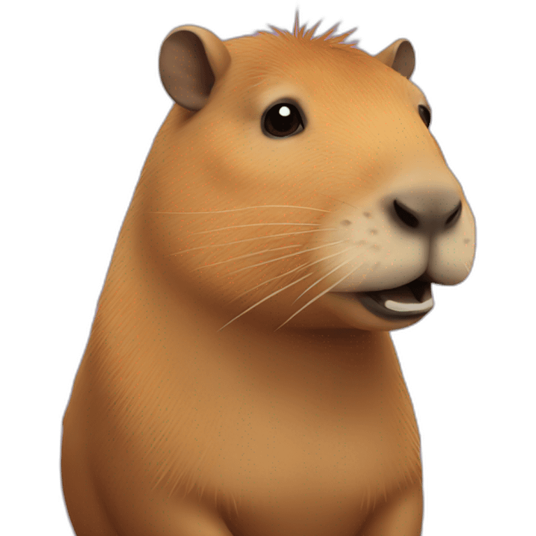 Capybara emoji