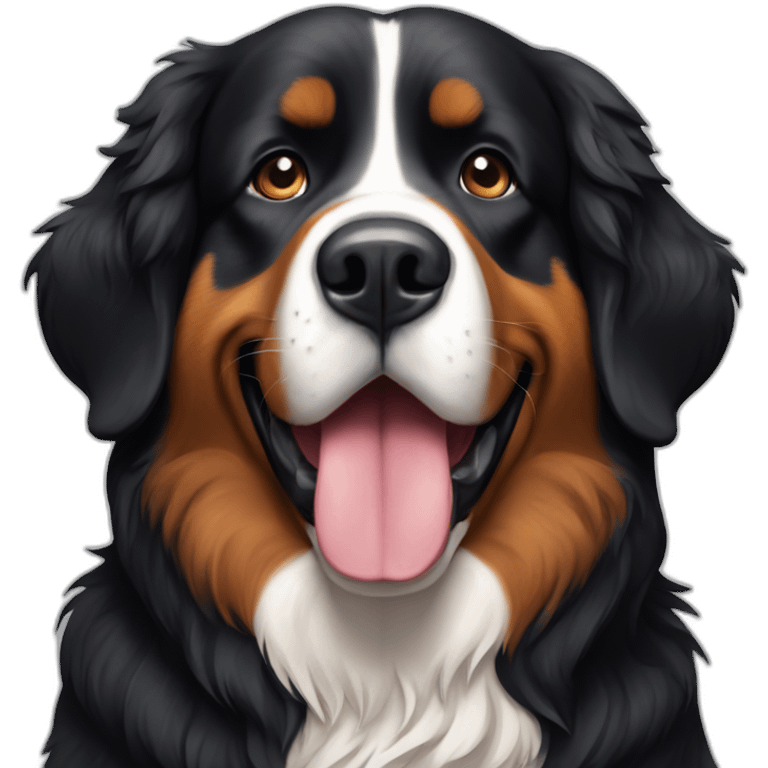 bernese mountain dog emoji