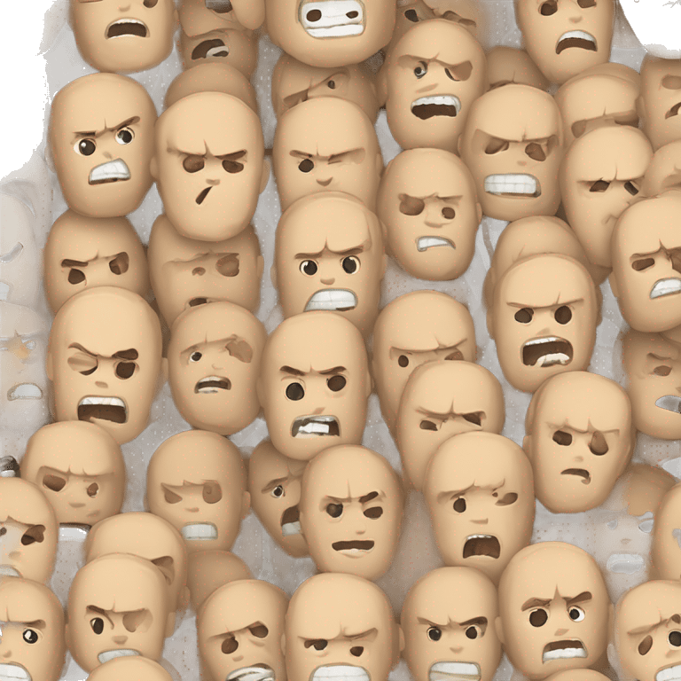 The rumbling titan from attack on titan emoji