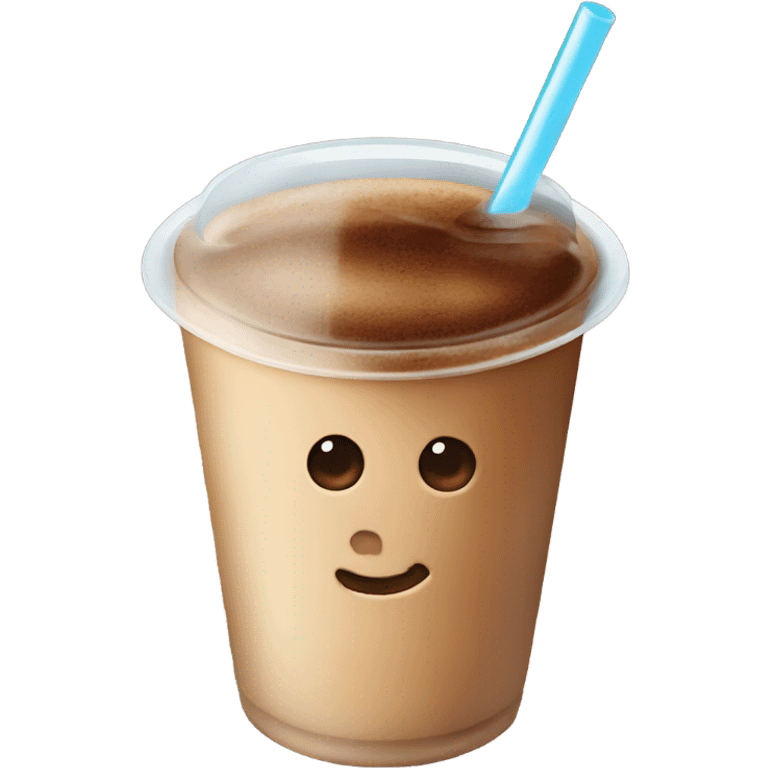 Ice coffee  emoji