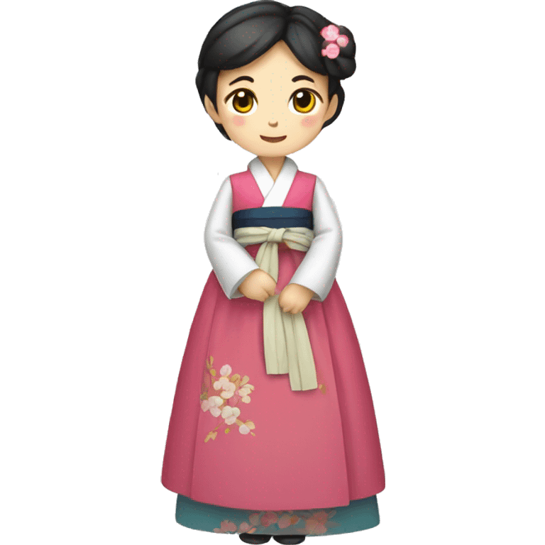 Hanbok dress traditional  emoji