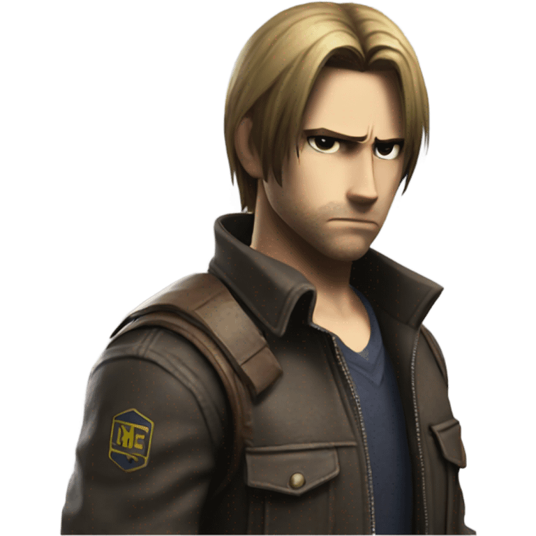 leon kennedy sad emoji