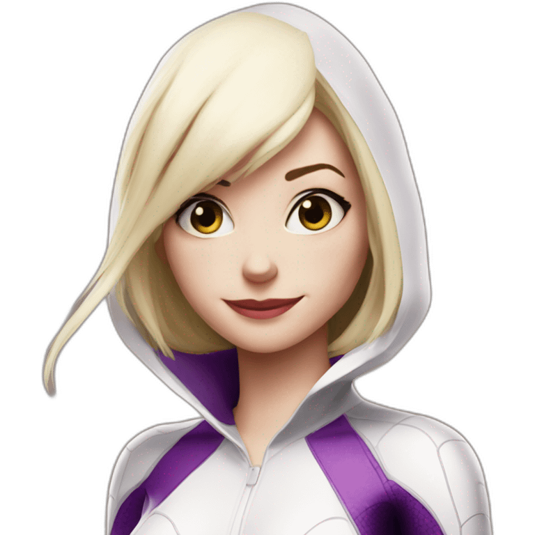 Spider gwen stacy emoji