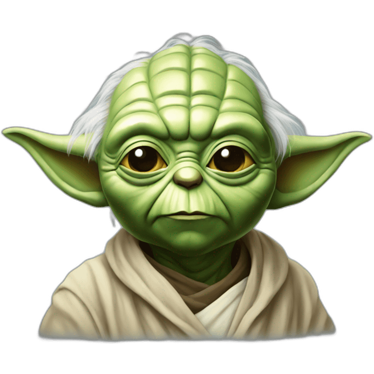 Yoda-smoke emoji