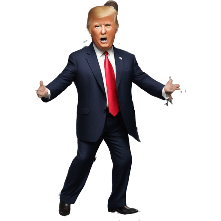 Trump dance emoji