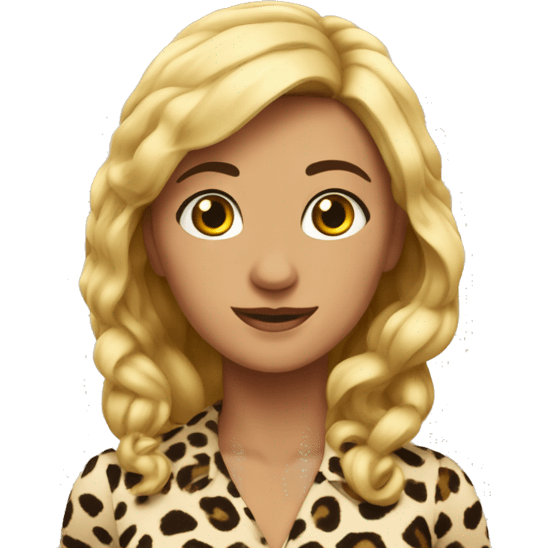 a leopardo beatriz emoji